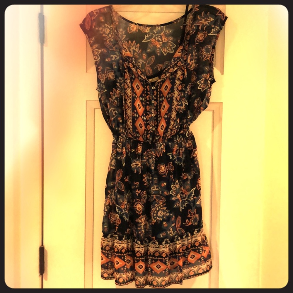 Holister Summer Floral Print Dress